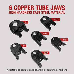 Clé à sertir <span class=keywords><strong>de</strong></span> tuyau électrique HZT-50 VUS1/2-VUS1-1/4 outil <span class=keywords><strong>de</strong></span> sertissage <span class=keywords><strong>de</strong></span> tuyau <span class=keywords><strong>hydraulique</strong></span> sans fil <span class=keywords><strong>de</strong></span> batterie Portable - Product Image 4