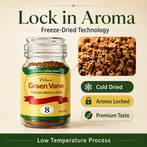 Café Instantáneo Liofilizado 100% Granos de Arábica, Aroma Intenso, Baja Acidez, Preparación Rápida, Apto para Dieta Keto, Tamaño Viaje - Product Image 2