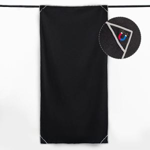 Serviette de plage extérieure à séchage rapide et résistante au sable avec fermeture magnétique pour le voyage - Product Image 4