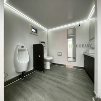 Remorques sanitaires portables conformes ADA Goeasy pour les festivals