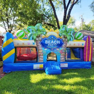 Kids outdoor party jumpers bounce <b>house</b> pvc commercial <b>inflatable</b> beach party playground for toddler - Product Image 1