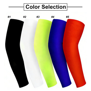 Manchons de compression sportifs personnalisés IDEA GIFT avec logo, en Spandex respirant, anti-UV, pour le cyclisme, pour hommes - Product Image 2