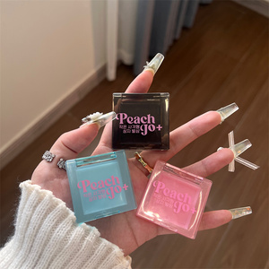 Parfum solide PEACH JO+ en boîte carrée, doux et hydratant, non collant, frais et élégant, longue tenue, parfum corporel - Product Image 1