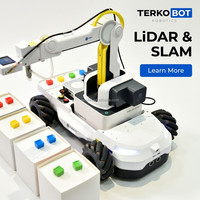 TERKOBOT Magician Go Châssis AMR omnidirectionnel de niveau recherche avec détection IA hors ligne pour la formation en automatisation universitaire