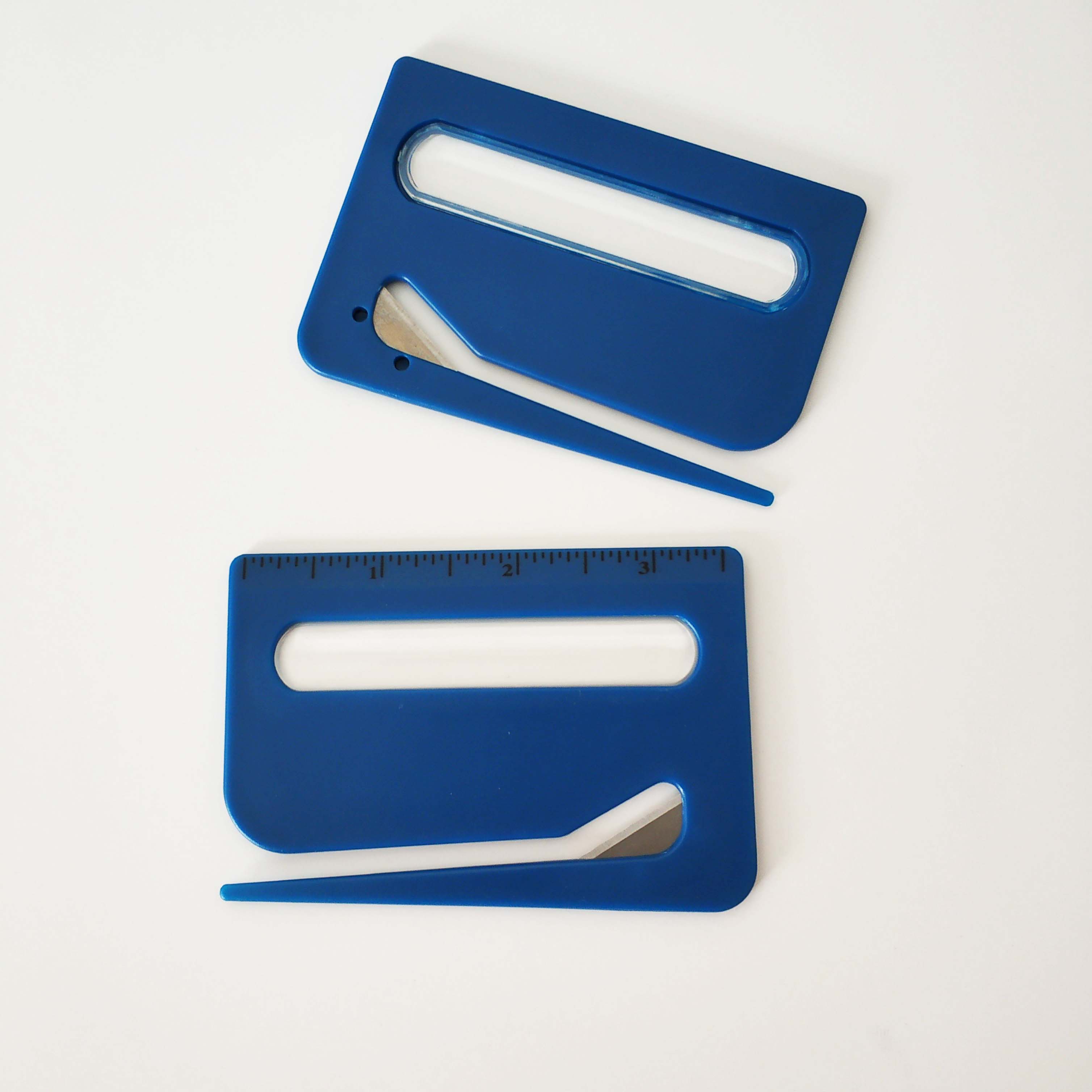 Пластиковое увеличительное стекло с логотипом на заказ, линейка «Три в одном», открывалка для букв, офисные канцелярские подарки