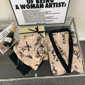 Nouveau chinois rétro imprimé à manches longues Senior femmes rouge Net vent peignoir <span class=keywords><strong>chemise</strong></span> <span class=keywords><strong>de</strong></span> <span class=keywords><strong>nuit</strong></span> pyjamas matin robe ensemble - Product Image 6