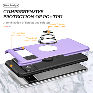 สำหรับ <span class=keywords><strong>Google</strong></span> <span class=keywords><strong>Pixel</strong></span> <span class=keywords><strong>7</strong></span> 8แหวนยืนเคสโทรศัพท์แบบ2 in 1หรูหรา kickstand สำหรับ <span class=keywords><strong>Google</strong></span> <span class=keywords><strong>Pixel</strong></span> <span class=keywords><strong>7</strong></span>/8 <span class=keywords><strong>Pro</strong></span> - Product Image 5