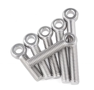 Vis à œil articulée en acier inoxydable 304 GB798 A2-70, boulon à œil, vis à trou traversant M5 M6 M8 M10 M12 M16, <span class=keywords><strong>goujon</strong></span> à œil, boulon <span class=keywords><strong>d</strong></span>'<span class=keywords><strong>ancrage</strong></span> articulé - Product Image 4