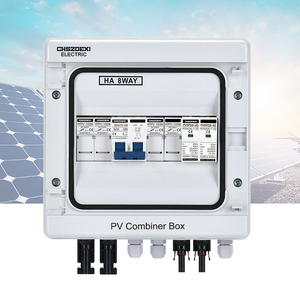 CHSZDEXI solar energy systemsCustom Photovoltiac Grid-connected Distribution Box electrical distribution Waterproof plastic IP65