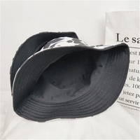 Panda NZ gorra de cubo Reversible logotipo personalizado impreso seda pescador sombrero para hombres mujeres Australia Reino Unido EE. UU. Canadá Francia recuerdos