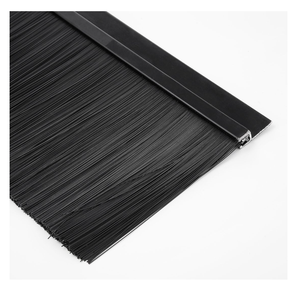 Stofdichte Industriële Borstel Kabel Gat Afdekking Aanpasbare Metalen Bureau Borstelhaar Spons Nylon Pp Strip Met Oem Ondersteuning - Product Image 5