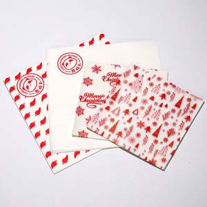 Papier alimentaire imprimé économique, enduit PE simple face, résistant à la graisse, spécial pour emballage de burgers, gâteaux et usage en restauration - Product Image 5