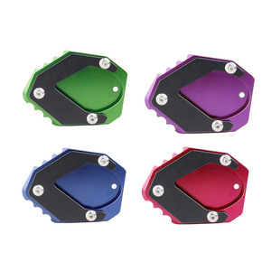 Accessoires de moto Aluminium CNC Usinage Aftermarket Kickstand Side Foot Stand Agrandisseur <span class=keywords><strong>Expansion</strong></span> Pad - Product Image 6