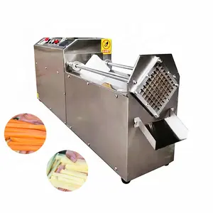 Elektrische Aardappelstrips Cutter Friet Machine Kleine Wortelstok Snijmachine