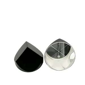 Hersteller kunden spezifische BK7/K9 Glas retro reflektoren Zylinder prisma Optisches Glase cken würfel prisma für Total station