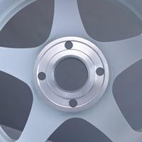 Rines Forjados SHIN con Acabado Blanco, 5 Radios Cóncavos, Ligeros, Forjados en 6061-T6, 17 18 19 20 Pulgadas, 4x100 para Mazda