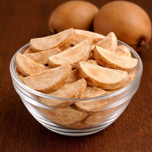 Rodajas de Chikoo Liofilizadas a Granel de Primera Calidad, 100% Sapota Real, Veganas, Sin Azúcar, Sin Conservantes, Ligeras, Crujientes, Saludables, Listas para Comer - Product Image 2