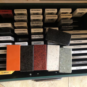 6mm a 30mm tamaños samsungs corians lg <span class=keywords><strong>material</strong></span> de piedra artificial de superficie sólida hojas hoja transparente de panneau pared de la ducha panel - Product Image 1