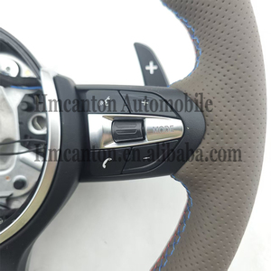 พวงมาลัยหนัง Alcantara สำหรับรถยนต์ BMW ซีรีส์ 5 รุ่น F30 F10 F32 F90 F80 F82 F87 ขายส่งสินค้าใหม่ - Product Image 2
