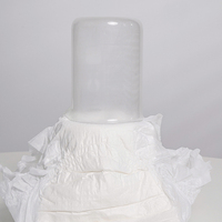 Großhandel Günstige Schnell Absorbierende Elastische Taille Einweg-Windelhosen und Plastiküberhosen für Erwachsene