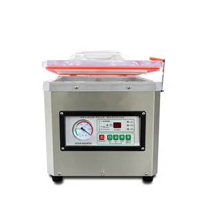 DZ-260PD Настольный вакуумный упаковщик для мяса, риса, пищевых продуктов, вакуумная упаковочная машина