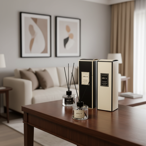 Aikun OEM Aromatherapy <b>Reed</b> <b>Diffuser</b> Set Glass <b>Bottle</b> Essential Oil Fragrance <b>Diffuser</b> for Home Fragrance Bulk Supply - Product Image 1