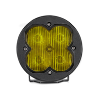 Asta calda vendita 3 "cubo Pod Led luce da lavoro 9-36v 20w trave giallo montaggio tondo lavoro ausiliario per autocarri fuoristrada