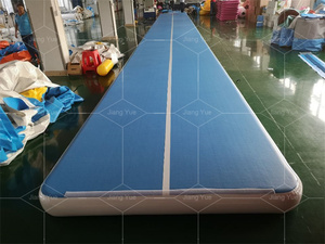 Equipo de gimnasia fábrica pista de aire inflable piso para gimnasio Tumbling con bomba gratuita para uso doméstico, animadoras, agua - Product Image 4