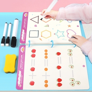 Bút Học Tập Mầm Non Sách Theo Dõi Thực Hành Viết Tay Hình Dạng Dòng Chữ Kiểm Soát Cho Trẻ Em - Product Image 2
