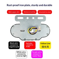Nouveau feu latéral pour camion MAN, 12-24V, LED, indicateur de largeur, feu de gabarit, feu de freinage séquentiel pour remorque