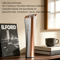 Trophée en béton géométrique moderne de luxe personnalisé pour cérémonie de remise de prix, cadeau d'entreprise, promotionnel, vente en gros, gravure personnalisée