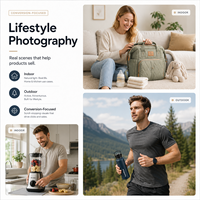 Contenido Premium A+, Imágenes Principales, Imágenes de Fondo Blanco, Imágenes de Anuncios, Página Web y 360 °   Video para Shopify, Etsy y Amazon