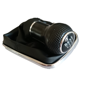 Pieza de automóvil de alta calidad, bota de perilla de cuero de cambio de marchas de <span class=keywords><strong>5</strong></span> velocidades genuina para VW Golf Jetta <span class=keywords><strong>Bora</strong></span> <span class=keywords><strong>MK4</strong></span> 98-05 1J0711113C - Product Image 4