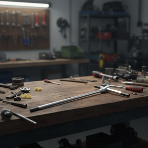 Fervi T Handle Hex Key Set Metric Steel <b>Precision</b> <b>Tool</b> For Mechanical Repair - Product Image 3