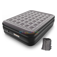Matelas Gonflable avec Logo Personnalisé, Matelas d'Air Simple avec Pompe Intégrée, Lit Gonflable Portable pour Camping et Extérieur