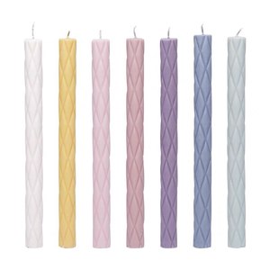 Bougie cylindrique en <span class=keywords><strong>cire</strong></span> de rodier à motif diamant en gros, bougie de fête, bougie de colonne en <span class=keywords><strong>cire</strong></span> de rodier pour la Saint-Valentin - Product Image 2