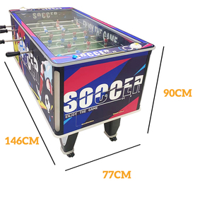 Trong nhà 2-Player đồng tiền hoạt động <span class=keywords><strong>Foosball</strong></span> bóng đá Arcade Mini chuyên nghiệp bảng trò chơi bóng đá vui chơi giải trí máy cho người lớn hoặc trẻ em - Product Image 4