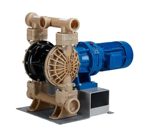 DBY PP Plastic and Stainless Material Electric Double Diaphragm pumps with Explosion-proof Motor