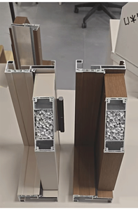 Portes et fenêtres en mousse d'aluminium sur mesure, porte intérieure insonorisée pour la décoration de la maison - Product Image 6