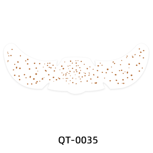 Adesivi per Tatuaggi Temporanei Personalizzati Impermeabili con Glitter Metallizzati a Forma di <span class=keywords><strong>Stella</strong></span> e Lentiggini per Ragazze, Tatuaggi Olografici per Trucco e Fotografia - Product Image 1