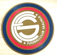 Étiquettes thermocollantes en silicone TPU gaufré 3D, écologiques, découpées au laser, en rouleau, rectangulaires/carrées, pour logos d'équipes sportives ou patchs Tatami