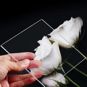 Lámina acrílica transparente Jinyuan, tablero de tamaño personalizado, impresión UV, grabado láser, perforación para manualidades - Product Image 1
