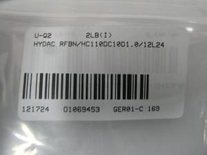 Rfbn/hc110dc10wbrd1.0/12l24 assemblage de filtre hydraulique 360psi nouveau Stock prêt d'origine automatisation industrielle Pac dédié Plc - Product Image 6