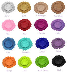 وصل حديثًا زجاج وردي لطيف فاخر للزينة طبق زجاجي لحفلات الزفاف الحدث استخدام الفندق - Product Image 5