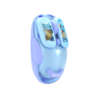 Logo personnalisé fabriqué en Chine Mini optique BT 2.4G souris sans fil Design coloré transparent du fabricant pour PC ordinateur portable