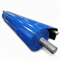 Bâche en PVC tissé ignifuge, norme B1 NFPA701, avec motif gaufré uni, pour événements en plein air