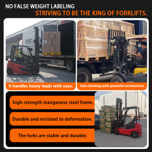 מלגזה חשמלית בעלת גובה מתכוונן ויעילות גבוהה עם סוללת עופרת-חומצה מונעת AC עם הנעה אחורית, המטפלת במגוון צרכים - Product Image 6