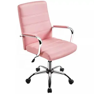 Chaise de bureau ergonomique à rayures pour appartement, mobilier pour bureau à domicile, ensemble de bureau d'ordinateur, chaise inclinable