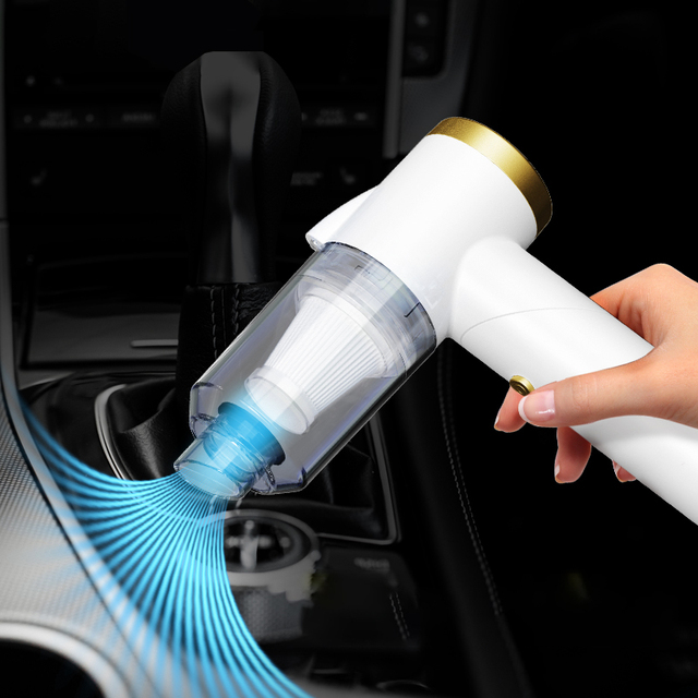 Handheld Car Vacuum Cleaner Rechargeable Portable Mini Powerful Cordless Car Vacuum Cleaner