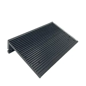 High Performance Skiving Fin Extrusion CNC Machined Manufacturer Cooling Sheets Aluminum Heat Sink